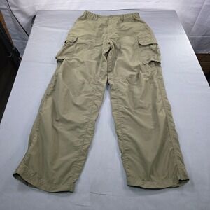 REI Co-op Sahara Cargo‎ Pants Mens Medium 30L Nylon Hiking Outdoor Travel